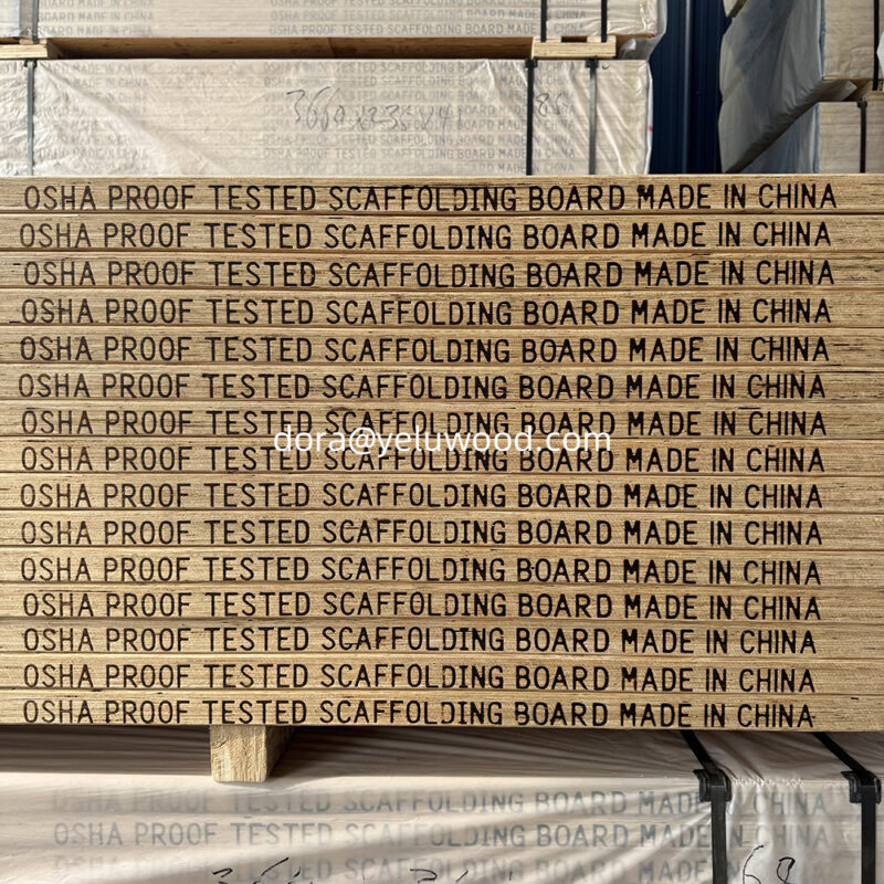 China Factory Spruce LVL Scaffold Board, 200x90mm, Floor and Roof Support